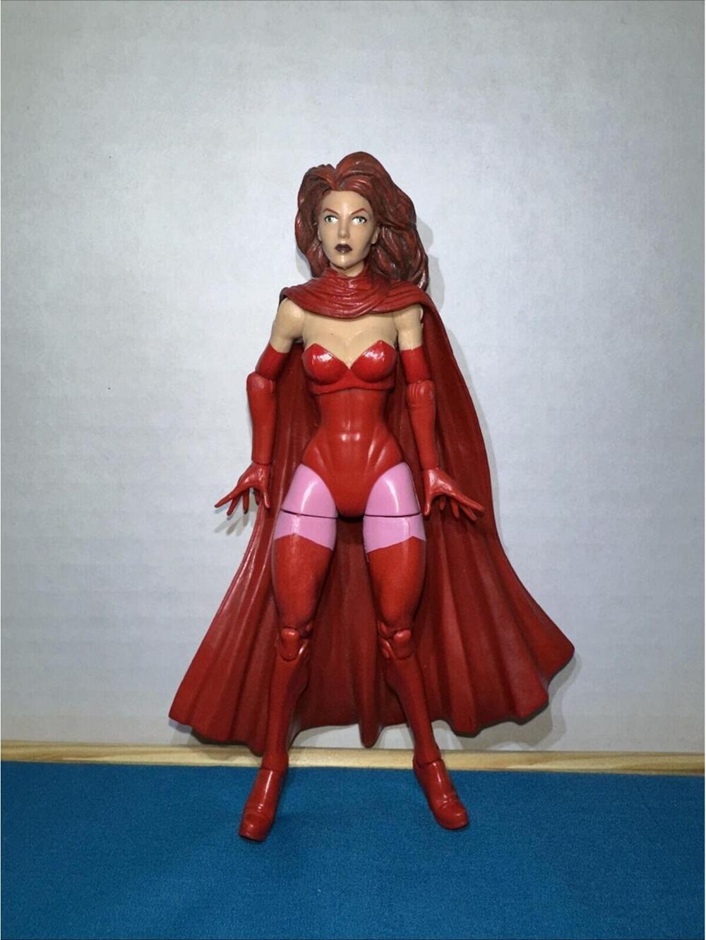 Rare Marvel Legends Scarlet Witch 6" Action Figure Odin Allfather BAF WAVE 2014